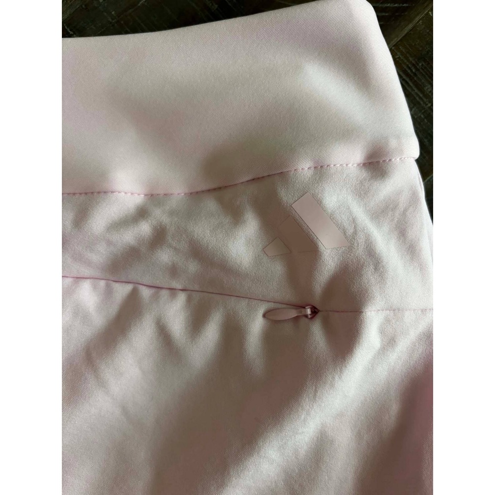 Adidas Women Ultimate Frill Golf Skirt Skort Clear Pink JX9159 Small NWT - Picture 8 of 9